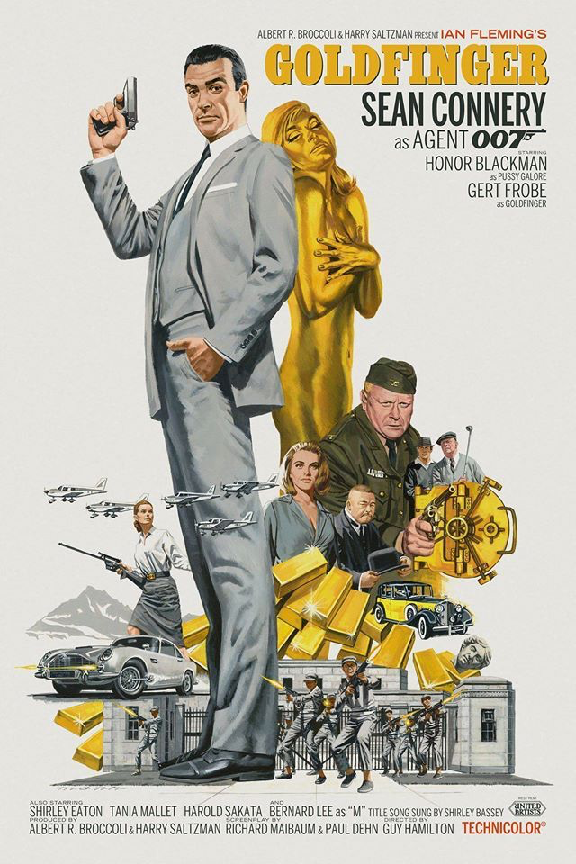 Poster: Goldfinger (1964)